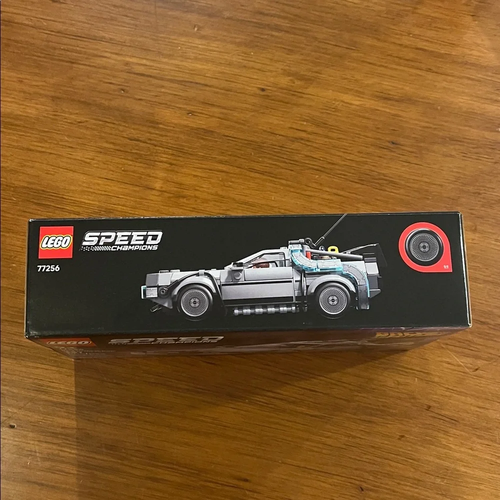 Lego 77256 Back To The Future Delorean Speed Champions new in box with Doc Marty
